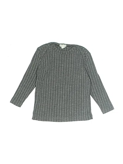 Pre-owned Assorted Brands Babies' 3/4 Sleeve T-shirt In Gray