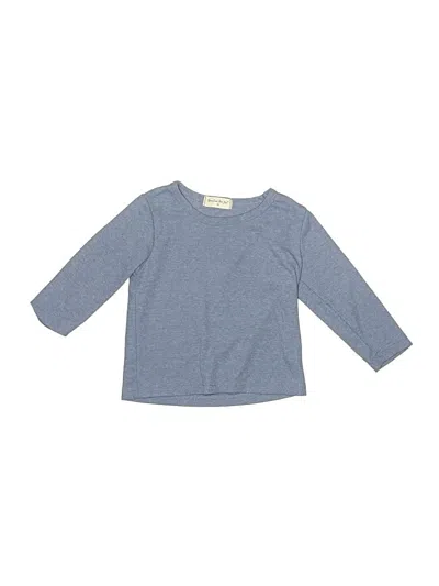 Pre-owned Assorted Brands Kids' 3/4 Sleeve T-shirt In Blue