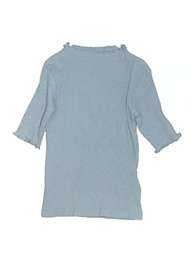 Pre-owned Assorted Brands Kids' 3/4 Sleeve T-shirt In Blue