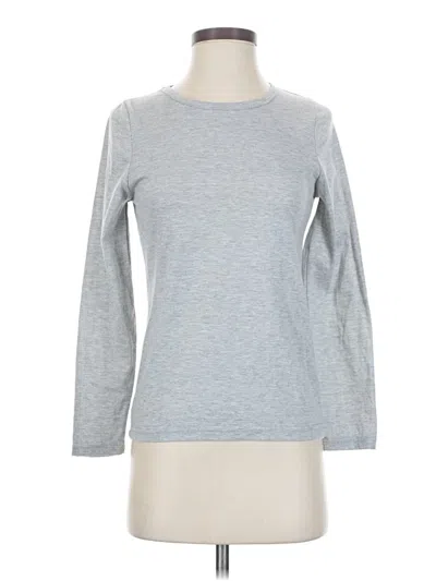 Pre-owned Assorted Brands 3/4 Sleeve T-shirt In Gray