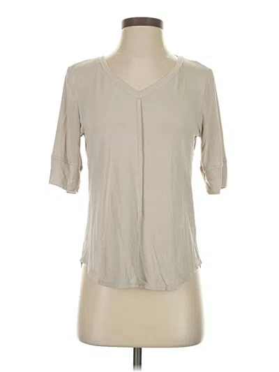 Pre-owned Assorted Brands 3/4 Sleeve T-shirt In Gray