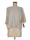 Assorted Brands 3/4 Sleeve T-shirt In Gray