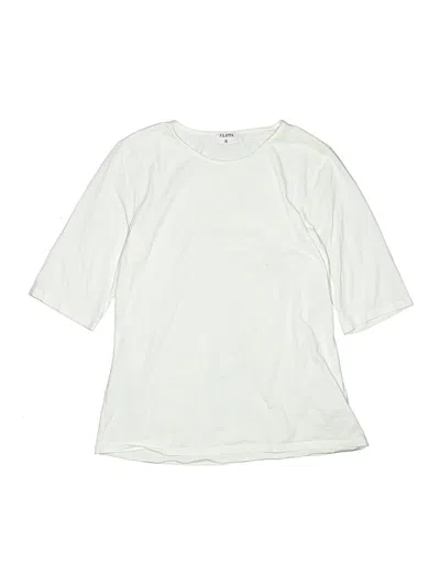 Pre-owned Assorted Brands Kids' 3/4 Sleeve T-shirt In Ivory