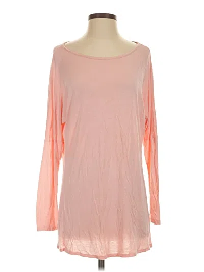 Pre-owned Assorted Brands 3/4 Sleeve T-shirt In Pink