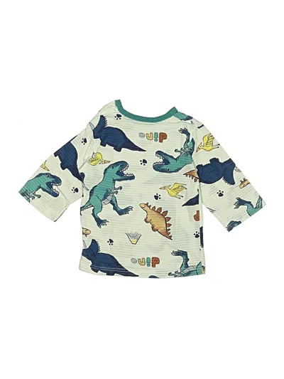 Pre-owned Assorted Brands Kids' 3/4 Sleeve T-shirt In White