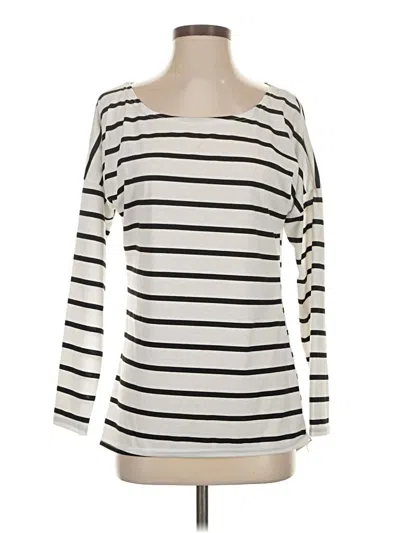 Pre-owned Assorted Brands 3/4 Sleeve T-shirt In White