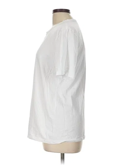 Pre-owned Assorted Brands 3/4 Sleeve T-shirt In White