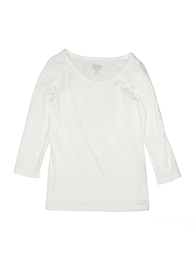 Pre-owned Assorted Brands Kids' 3/4 Sleeve T-shirt In White