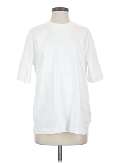 Pre-owned Assorted Brands 3/4 Sleeve T-shirt In White