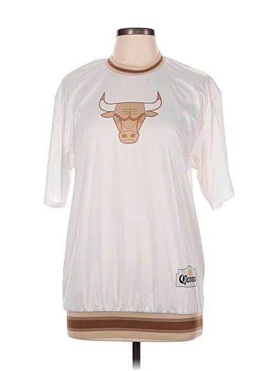 Pre-owned Assorted Brands 3/4 Sleeve T-shirt In White