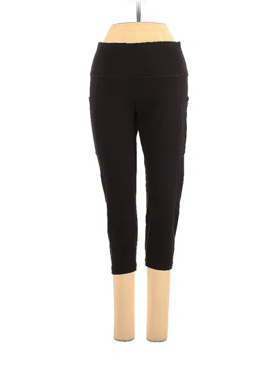 Pre-owned Assorted Brands Active Pants In Black