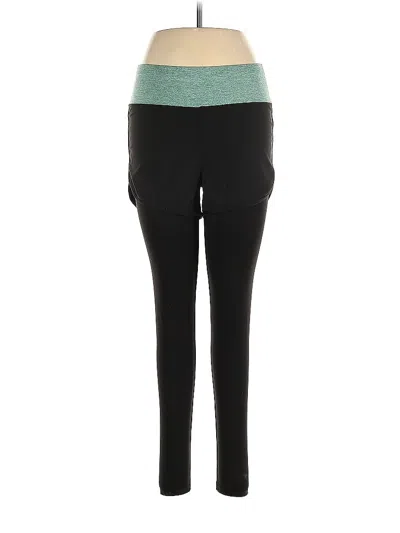 Pre-owned Assorted Brands Active Pants In Black