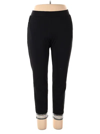 Pre-owned Assorted Brands Active Pants In Black