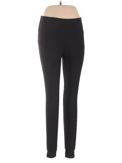 Pre-owned Assorted Brands Active Pants In Black