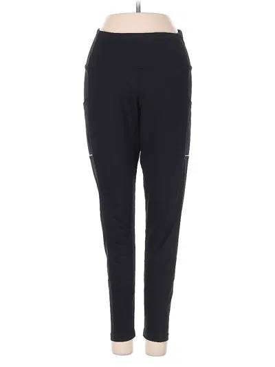 Pre-owned Assorted Brands Active Pants In Black