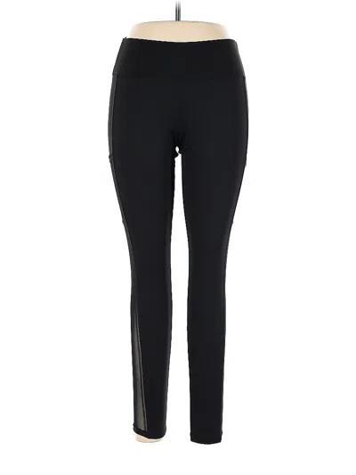 Pre-owned Assorted Brands Active Pants In Black