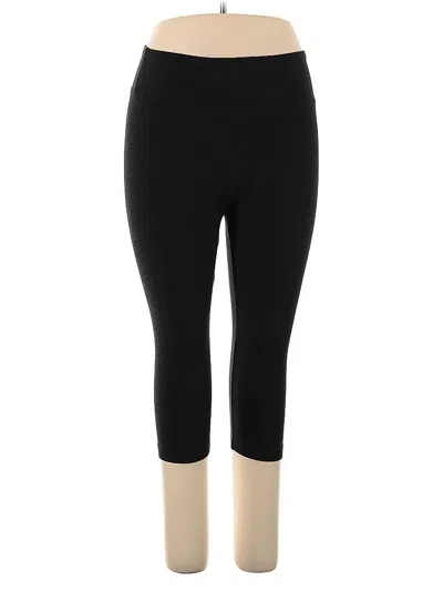 Pre-owned Assorted Brands Active Pants In Black