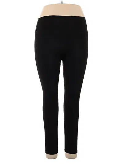 Pre-owned Assorted Brands Active Pants In Black