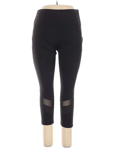 Pre-owned Assorted Brands Active Pants In Black