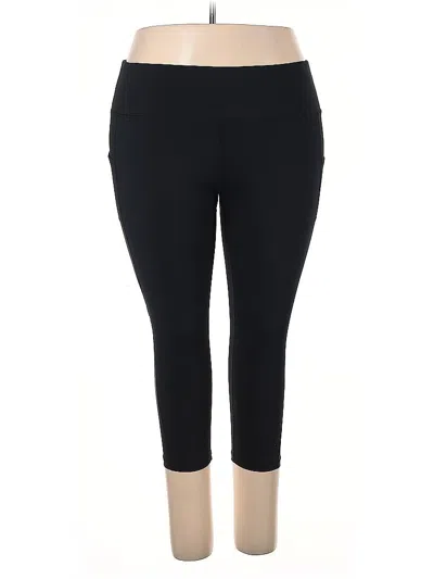 Pre-owned Assorted Brands Active Pants In Black