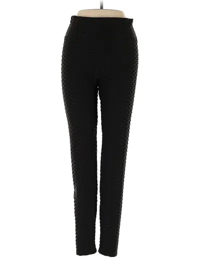 Pre-owned Assorted Brands Active Pants In Black