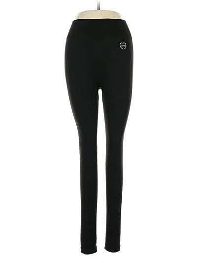 Pre-owned Assorted Brands Active Pants In Black