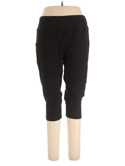 Pre-owned Assorted Brands Active Pants In Black