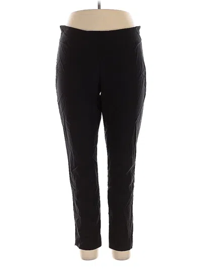 Pre-owned Assorted Brands Active Pants In Black
