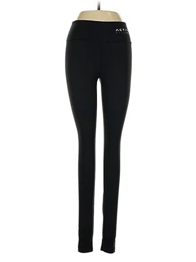 Pre-owned Assorted Brands Active Pants In Black