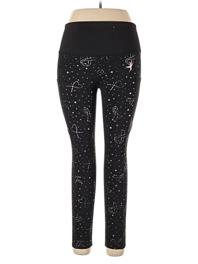 Pre-owned Assorted Brands Active Pants In Black