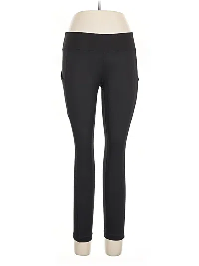 Pre-owned Assorted Brands Active Pants In Black