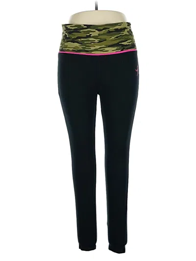 Pre-owned Assorted Brands Active Pants In Black