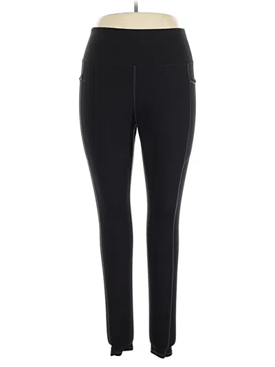 Pre-owned Assorted Brands Active Pants In Black