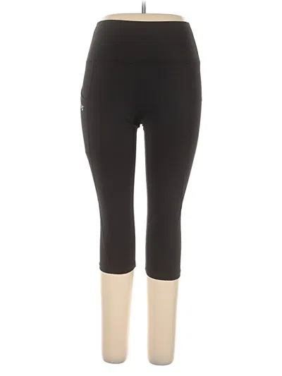 Pre-owned Assorted Brands Active Pants In Black