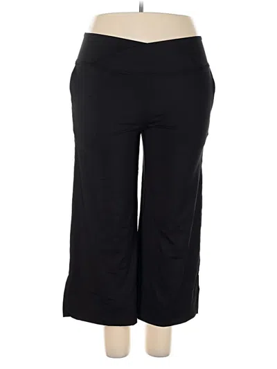 Pre-owned Assorted Brands Active Pants In Black