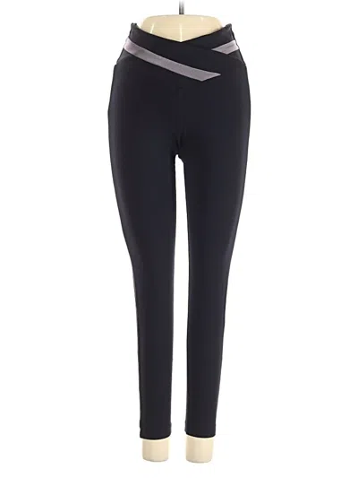 Pre-owned Assorted Brands Active Pants In Black