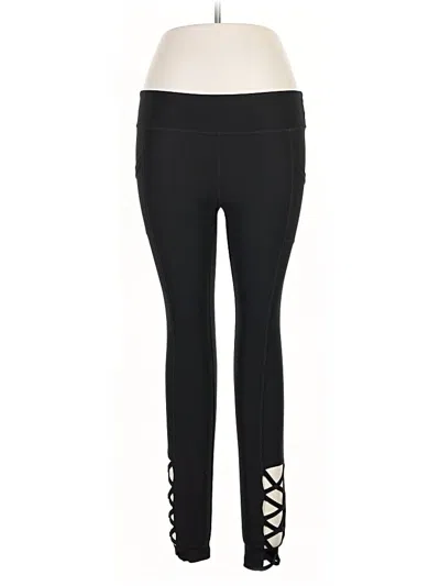 Pre-owned Assorted Brands Active Pants In Black