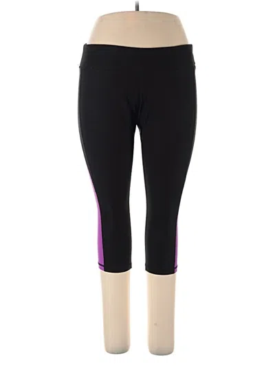 Pre-owned Assorted Brands Active Pants In Black