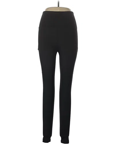 Pre-owned Assorted Brands Active Pants In Black