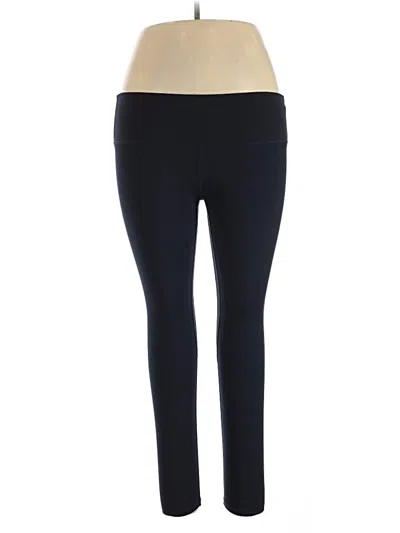 Pre-owned Assorted Brands Active Pants In Black
