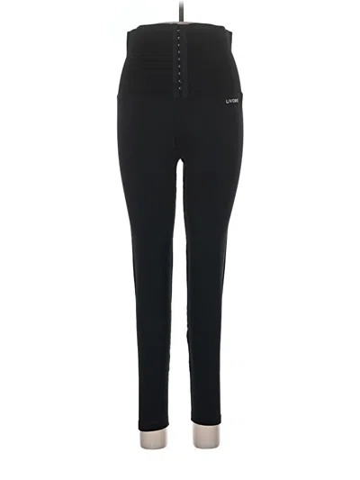 Pre-owned Assorted Brands Active Pants In Black