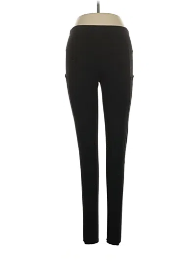 Pre-owned Assorted Brands Active Pants In Black