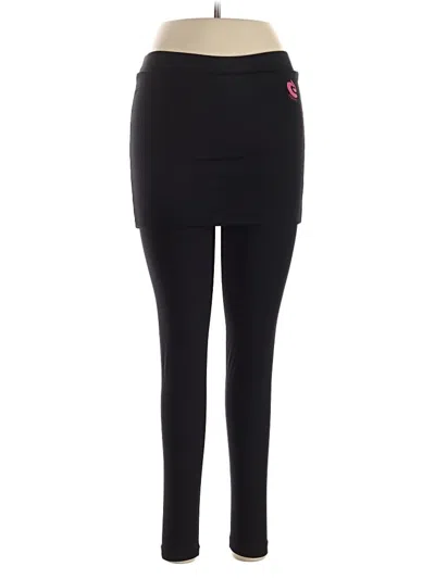 Pre-owned Assorted Brands Active Pants In Black