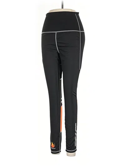 Pre-owned Assorted Brands Active Pants In Black