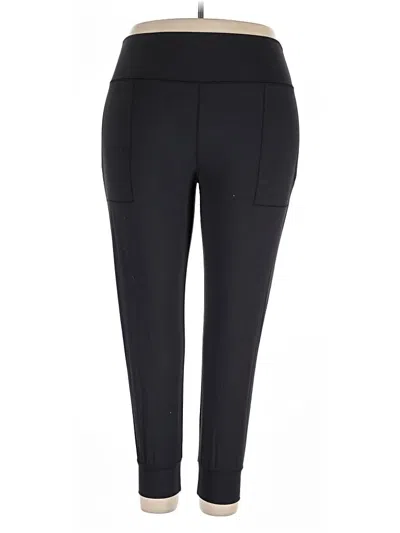 Pre-owned Assorted Brands Active Pants In Black