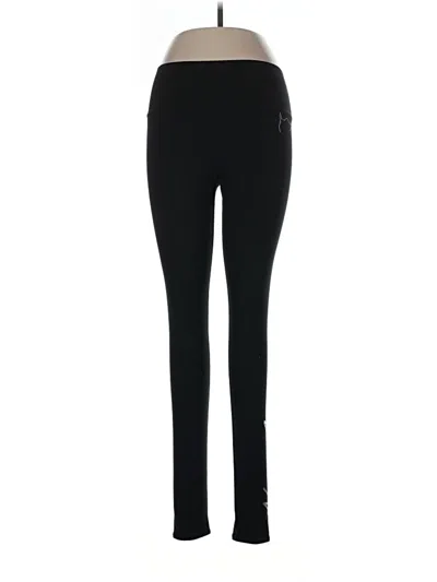 Pre-owned Assorted Brands Active Pants In Black