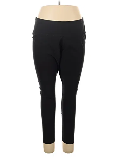 Pre-owned Assorted Brands Active Pants In Black