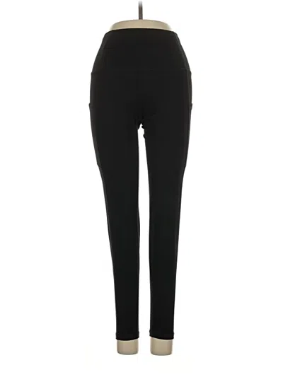 Pre-owned Assorted Brands Active Pants In Black