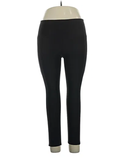 Pre-owned Assorted Brands Active Pants In Black