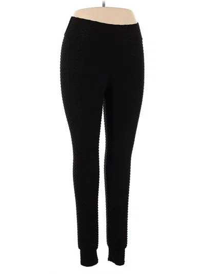 Pre-owned Assorted Brands Active Pants In Black